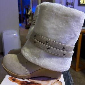 Brand New Faux Fur Boots